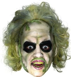 Beetlejuice Mask With Hair