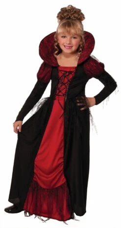Girls Vampiress Queen Costume