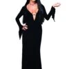 Womens/Teens Morticia Addams Costume